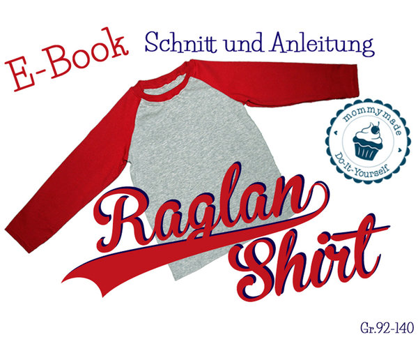 Schnittmuster & Anleitung Raglan-Shirt