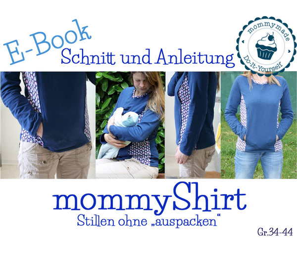 Schnittmuster & Anleitung mommyShirt Stillshirt